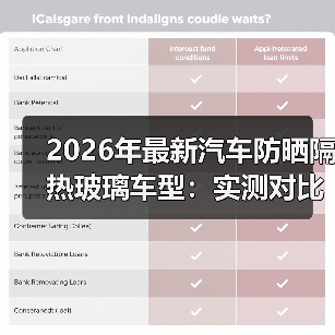 2026年最新汽车防晒隔热玻璃车型:实测对比与选车清单(图2) 2026年最新汽车防晒隔热玻璃车型:实测对比与选车清单(图2)