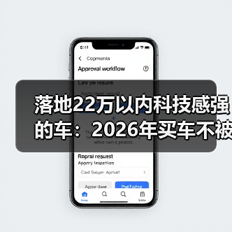 落地22万以内科技感强的车：2026年买车不被“屏幕”忽悠的硬核清单（图2）