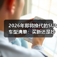 2026年即将换代的SUV车型清单：买新还是抄底？看完少踩坑（图4）