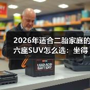 2026年适合二胎家庭的六座SUV怎么选：坐得下、放得下、还省心（图3）