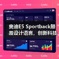 奥迪E5 Sportback颠覆设计语言，创新科技如何引领电动新潮流？（图1）