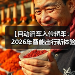 【自动泊车入位轿车:2026年智能出行新体验,彻底告别停车难题】(图1) 【自动泊车入位轿车:2026年智能出行新体验,彻底告别停车难题】(图1)