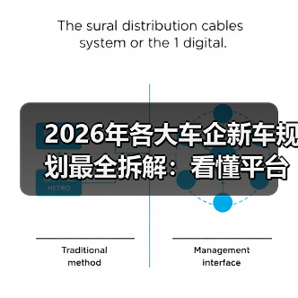 2026年各大车企新车规划最全拆解：看懂平台、价格与爆款逻辑（图4）