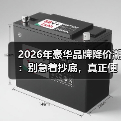 2026年豪华品牌降价潮：别急着抄底，真正便宜在这3处（图4）