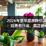 2026年豪华品牌降价潮：别急着抄底，真正便宜在这3处（图2）