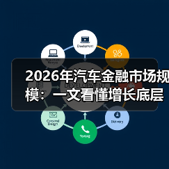 2026年汽车金融市场规模：一文看懂增长底层逻辑与赚钱机会（图3）