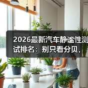 2026最新汽车静谧性测试排名：别只看分贝，真正“安静”藏在这3处（图2）