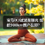 宝马iX3试装车曝光 续航900km国产在即?(图3) 宝马iX3试装车曝光 续航900km国产在即?(图3)