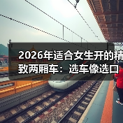 2026年适合女生开的精致两厢车：选车像选口红，质感比参数更重要