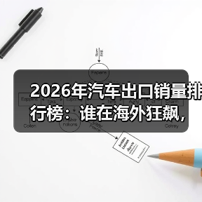 2026年汽车出口销量排行榜：谁在海外狂飙，谁在悄悄掉队？