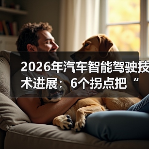 2026年汽车智能驾驶技术进展：6个拐点把“好用”变成“敢用”（图4）