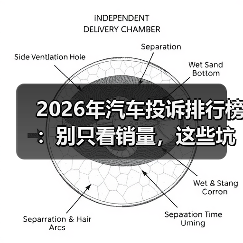 2026年汽车投诉排行榜：别只看销量，这些坑最容易踩（图4）