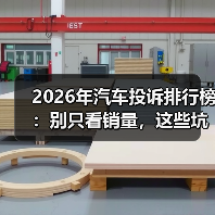 2026年汽车投诉排行榜：别只看销量，这些坑最容易踩（图1）