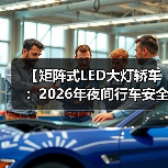 【矩阵式LED大灯轿车:2026年夜间行车安全新标准】(图1) 【矩阵式LED大灯轿车:2026年夜间行车安全新标准】(图1)