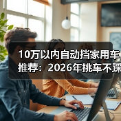 10万以内自动挡家用车推荐：2026年挑车不踩坑的6个真相与实测清单（图2）
