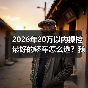 2026年20万以内操控最好的轿车怎么选？我用一条山路给你答案