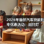 2026年最新汽车贷款利率优惠活动：别只盯“低利率”，真正省钱在细节（图3）