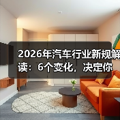 2026年汽车行业新规解读:6个变化,决定你买车用车的钱包厚度(图2) 2026年汽车行业新规解读:6个变化,决定你买车用车的钱包厚度(图2)