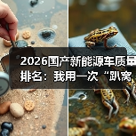 2026国产新能源车质量排名:我用一次“趴窝”换来的真实选车清单(图3) 2026国产新能源车质量排名:我用一次“趴窝”换来的真实选车清单(图3)