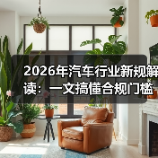 2026年汽车行业新规解读：一文搞懂合规门槛与赚钱机会（图4）
