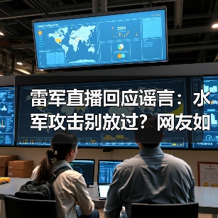 雷军直播回应谣言：水军攻击别放过？网友如何反击