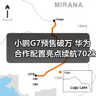小鹏G7预售破万 华为合作配置亮点续航702km迎战Model Y（图2）