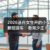 2026适合女生开的小型新能源车:看完少走3年弯路的选车清单(图4) 2026适合女生开的小型新能源车:看完少走3年弯路的选车清单(图4)