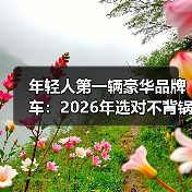 年轻人第一辆豪华品牌车：2026年选对不背锅的7条真心话