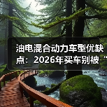油电混合动力车型优缺点：2026年买车别被“省油”两个字骗了