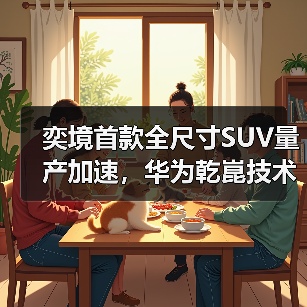 奕境首款全尺寸SUV量产加速，华为乾崑技术整合打造智能旗舰
