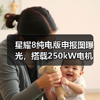 星耀8纯电版申报图曝光，搭载250kW电机