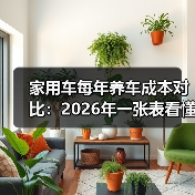 家用车每年养车成本对比:2026年一张表看懂油车/混动/纯电谁更省(图4) 家用车每年养车成本对比:2026年一张表看懂油车/混动/纯电谁更省(图4)