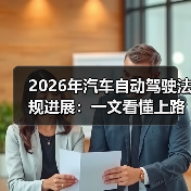 2026年汽车自动驾驶法规进展:一文看懂上路门槛与合规路线(图3) 2026年汽车自动驾驶法规进展:一文看懂上路门槛与合规路线(图3)
