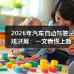 2026年汽车自动驾驶法规进展:一文看懂上路门槛与合规路线(图1) 2026年汽车自动驾驶法规进展:一文看懂上路门槛与合规路线(图1)