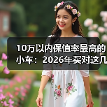 10万以内保值率最高的小车:2026年买对这几款,三年后少亏一大截(图4) 10万以内保值率最高的小车:2026年买对这几款,三年后少亏一大截(图4)