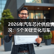 2026年汽车芯片供应情况：5个关键变化与车企采购避坑指南（图3）
