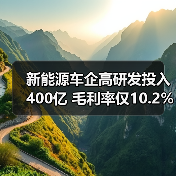 新能源车企高研发投入400亿 毛利率仅10.2%难盈利(图3) 新能源车企高研发投入400亿 毛利率仅10.2%难盈利(图3)
