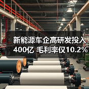 新能源车企高研发投入400亿 毛利率仅10.2%难盈利(图2) 新能源车企高研发投入400亿 毛利率仅10.2%难盈利(图2)