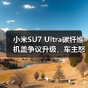 小米SU7 Ultra碳纤维机盖争议升级，车主怒求退订引热议（图4）