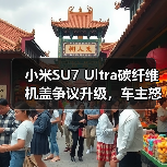 小米SU7 Ultra碳纤维机盖争议升级，车主怒求退订引热议（图2）
