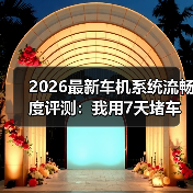 2026最新车机系统流畅度评测：我用7天堵车路测出的真相