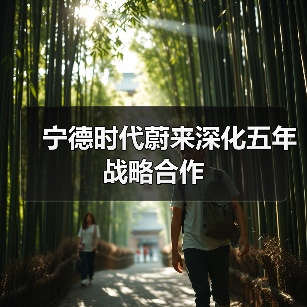 宁德时代蔚来深化五年战略合作（图3）