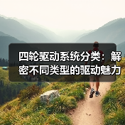 四轮驱动系统分类：解密不同类型的驱动魅力（图1）