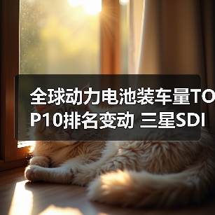 全球动力电池装车量TOP10排名变动 三星SDI跌至第十 中企强势上升（图4）