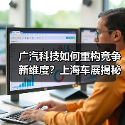 广汽科技如何重构竞争新维度？上海车展揭秘硬核实力