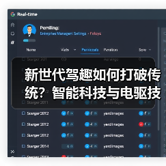 新世代驾趣如何打破传统？智能科技与电驱技术革新未来出行
