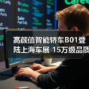 高颜值智能轿车B01登陆上海车展 15万级品质引领年轻市场（图3）