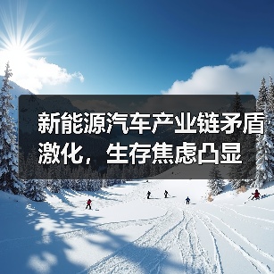新能源汽车产业链矛盾激化，生存焦虑凸显（图1）