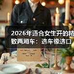 2026年适合女生开的精致两厢车：选车像选口红，别被参数吓退（图2）