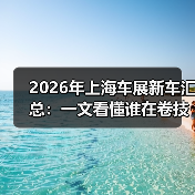 2026年上海车展新车汇总：一文看懂谁在卷技术、谁在卷体验（图4）